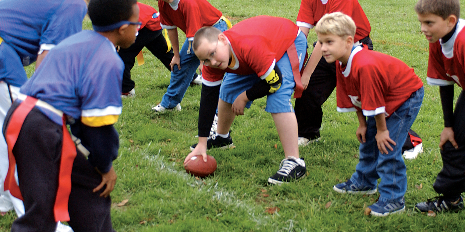 flag football at the Y